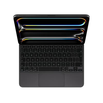 Apple iPad Magic Keyboard-hoes voor de 11 inch iPad Pro (M4), comfortabel typen, ingebouwde trackpad, rij functietoetsen, Engels (VK) - Zwart ​​​​​​​