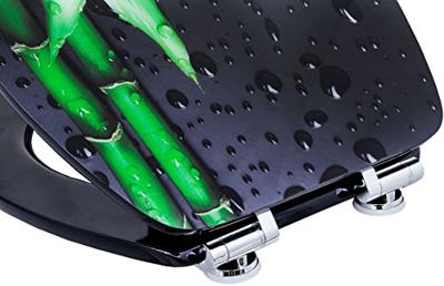 Cornat Wc-Bril Acrylaat Piano Black Sc Zw - KSDSC304