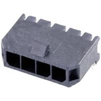 Molex 436500409 Male header, inbouw (standaard) Totaal aantal polen: 4 Rastermaat: 3.00 mm Inhoud: 1 stuk(s) Tape on Full reel - thumbnail