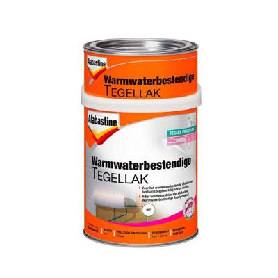 Ww.best tegellak wit 750 ml Alabastine - Alabastine
