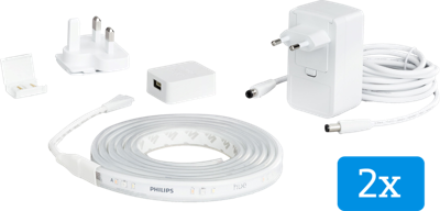 Philips Hue Lightstrip Plus White & Color Bluetooth 2x2m Basisset
