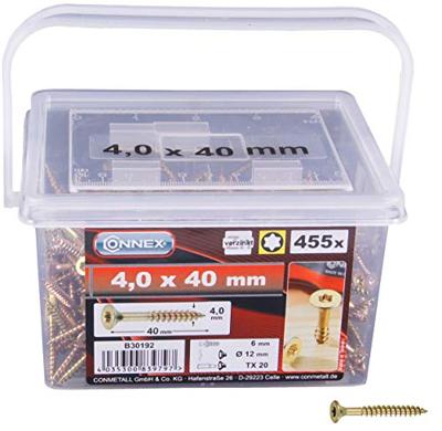 Connex Tx-Schroef 4.0X40 Vz Box 455St - B30192 Connex Tx-Schroef 4.0X40 Vz Box 455St - B30192