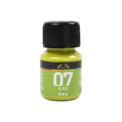 A-color Permanente glasverf - kiwi, 30ml