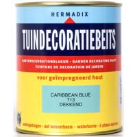 Tuindecoratiebeits 713 caribbean blue 750 ml Hermadix - Hermadix - thumbnail