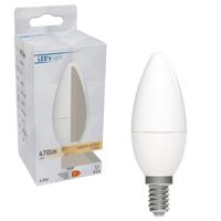 LongLife LED Lamp Kaars E14 - Mat - Warm wit - 4.9W (40W) - C35 - thumbnail