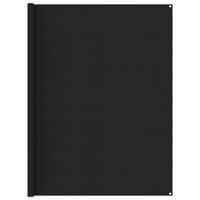 VidaXL Tenttapijt 250x350 cm zwart - thumbnail