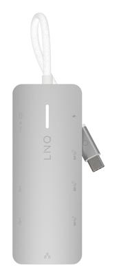 Hub USB Linq Byelements LQ49081PS Wit Grijs