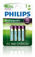 Philips Multi Life NiMH batterij AAA Micro 700 mAh 4-pack - thumbnail