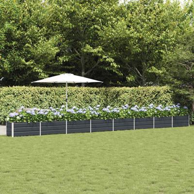 Plantenbak Antraciet 480 x 50 x 45 cm Gegalvaniseerd staal