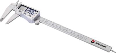 TOOLCRAFT DIN EN 862 TO-6935868 Digitale schuifmaat 200 mm