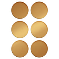 We R Makers • crop-a-dile planner discs gold 9pcs - thumbnail