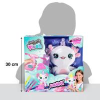 Airbrush Pluche Axolotlcorn Oplichtend - thumbnail