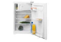 Inventum IKV0881S combi-koelkast Ingebouwd 123 l Roestvrijstaal, Wit - thumbnail