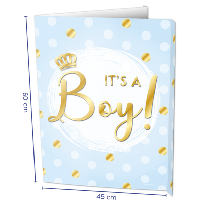 Raambord It's A Boy! (60x45cm)