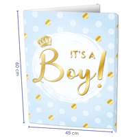 Raambord It's A Boy! (60x45cm) - thumbnail