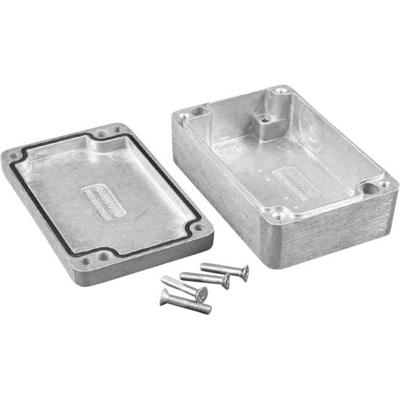 Hammond Electronics 1550Z107GASKET Pakking Silicone Zwart (l x b x h) 125 x 80 x 2 mm 2 stuk(s)