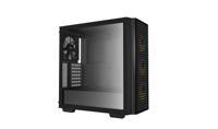 DeepCool cg540 midi tower behuizing (zwart | 2x usb-a | window) - thumbnail