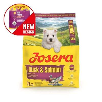 JOSERA Mini Junior Duck & Salmon - droog hondenvoer - 900g