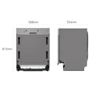 Vaatwasser LG DF587HVS Staal 60 cm - thumbnail