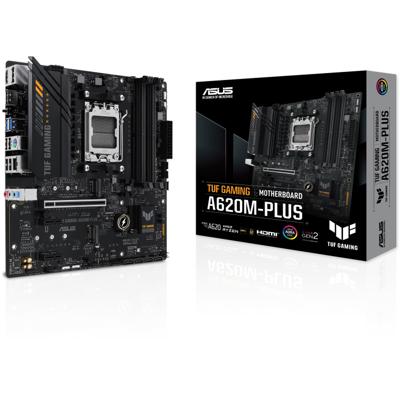 Moederbord - ASUS - TUF GAMING A620M-PLUS - AMD A620 - AM5 micro ATX-slot