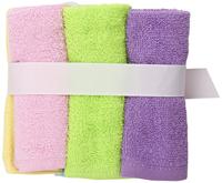 Luvable Friends Washandjes, Roze, 6-Count - thumbnail