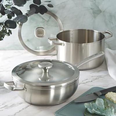 BergHOFF Wokpan met deksel 28cm Wokpan Grijs