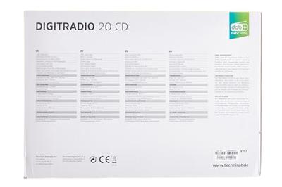 TechniSat DigitRadio 20 CD DAB radio Wit - thumbnail