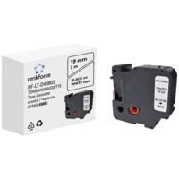 Labeltape Renkforce RF-LT-D45803 Compatibel vervangt DYMO D1 - 45803 19 mm Tapekleur: Wit Tekstkleur: Zwart 7 m - thumbnail