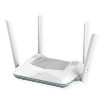 D-Link R32 EAGLE PRO AI AX3200 Smart Router met AI Wi-Fi/Traffic Optimizer, DFS, AI ouderlijk toezicht, Gigabit-poorten, MU-MIMO, 1024 QAM, OFDMA, WPA3, Mesh-ready. Werkt met Alexa/Google Assistant - thumbnail