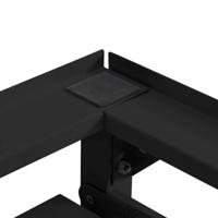 Wasmachine Pedestal 2 pcs Zwart 64 x 55 x 32.5 cm Staal - thumbnail