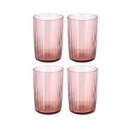 BITZ - Kusintha - Waterglas 0,28l s/4 Pink - thumbnail