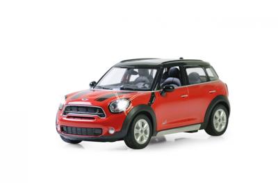 Rastar RC Mini Countryman jongens 27MHz rood 1:14