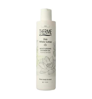 Therme Zen White Lotus Moisturizing Shower Oil 250ml