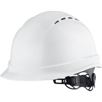Opsial Headsafe veiligheidshelm met draaiknop wit - thumbnail
