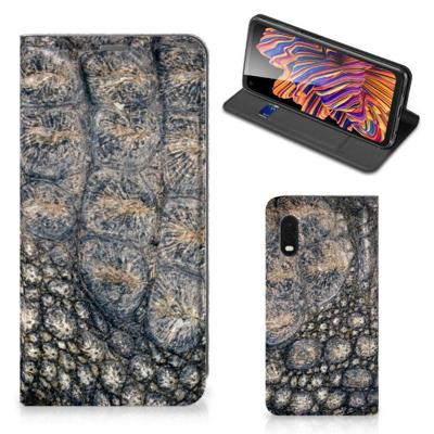 Samsung Xcover Pro | Hoesje maken | Krokodillenprint Samsung Xcover Pro | Hoesje maken | Krokodillenprint