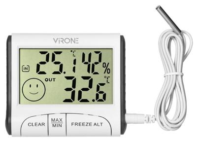 Enzo chacon weerstation met draadloze buitensensor+barometer kleur 8150190 Enzo chacon weerstation met draadloze buitensensor+barometer kleur 8150190
