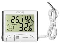 Enzo chacon weerstation met draadloze buitensensor+barometer kleur 8150190 - thumbnail