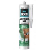 Siliconenkit Bouw Zwart Koker 300 ml Bison - Bison - thumbnail