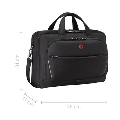 Wenger Meteor Laptoptas Geschikt voor max. (laptop): 43,2 cm (17) Zwart Wenger Meteor Laptoptas Geschikt voor max. (laptop): 43,2 cm (17) Zwart