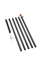 Fairybell 6 meter Pole Black - FA-P-600 - thumbnail