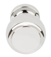 Formani Lazaro Rosa-Violan BOSCO LZ30M meubelknop - gepolijst RVS - thumbnail