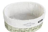 Mandenset DKD Home Decor Groen vlechtwerk 51 x 37 x 56 cm (5 Onderdelen) - thumbnail