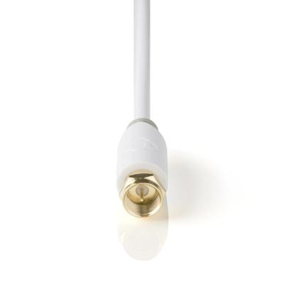 Satelliet- & Antennekabel | F Male - F Male | 3,0 m | Wit
