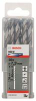 Bosch Accessories 2608585502 2608585502 HSS Metaal-spiraalboor 7.3 mm Gezamenlijke lengte 109 mm Geslepen DIN 338 Cilinderschacht 10 stuk(s) - thumbnail