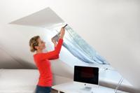 tesa COMFORT 55924-00021-00 Vliegenhor voor dakraam (b x h) 1200 mm x 1400 mm Antraciet 1 stuk(s) - thumbnail