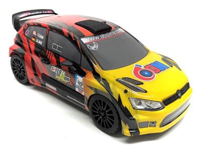 Absima 1:12 RC auto Elektro Rallywagen 1:12 EP Rally Car Speed Demon 4WD BL RTR Rood Brushless 4WD RTR 2,4 GHz Incl. accu en lader