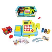Kassa set met geluid en lichtjes 48-delig - thumbnail