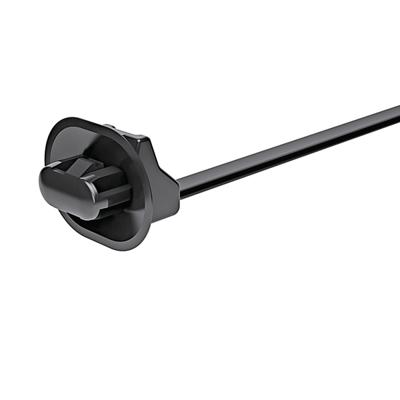 HellermannTyton 126-03102 T50SOSSFT6,5E-HS-BK Kabelbinder 160 mm 4.60 mm Zwart Met spreidanker en plaat 1 stuk(s) HellermannTyton 126-03102 T50SOSSFT6,5E-HS-BK Kabelbinder 160 mm 4.60 mm Zwart Met spreidanker en plaat 1 stuk(s)