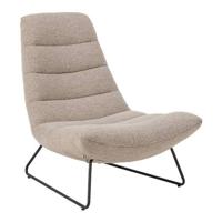 Sohome Fauteuil 'Otis' Bouclé, kleur Beige - thumbnail