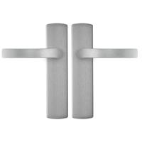 AXA AXA Curve klik deurkruk Blok op blind schild - aluminium - thumbnail